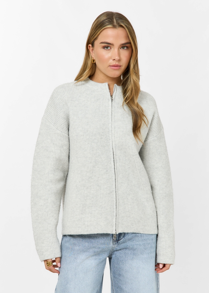 Eline vest lichtgrijs