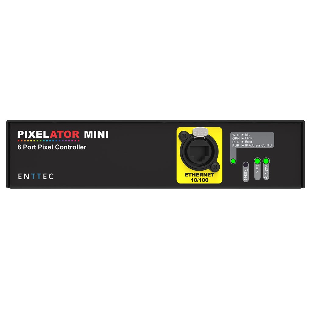 Enttec Pixelator Mini ethernet naar pixel converter