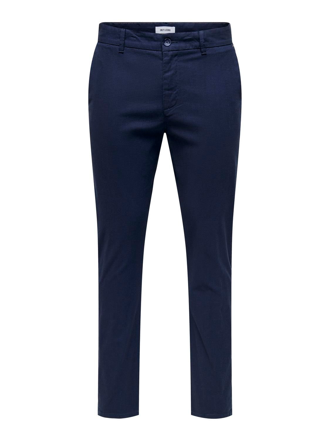 ONSMARK Slim Fit Hose Dark Navy
