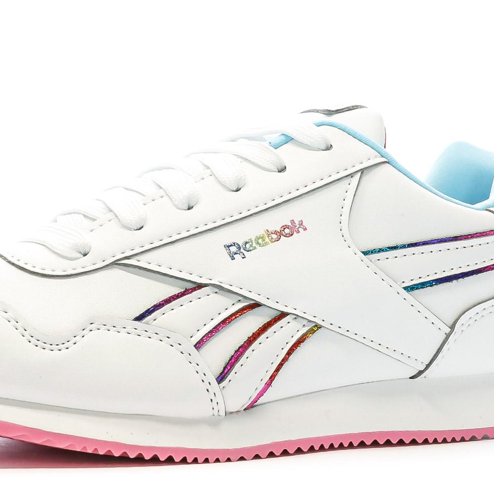 Reebok Baskets Blanc/Rose Fille Reebok Royal
