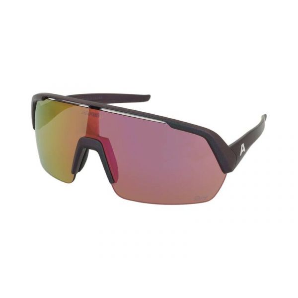 Alpina Turbo HR Q-Lite Black Purple Metalic Matt/Pink Mirror - 3438797