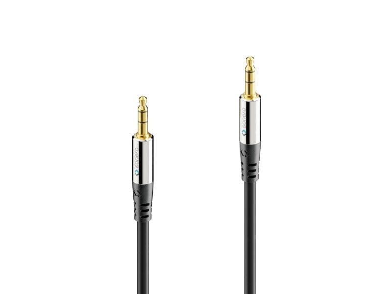 sonero Audio-Kabel 3.5 mm Klinke - 3.5 mm Klinke 3 m sonero 3,5mm Audio Kabel