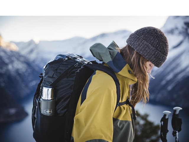 Thermos Stainless King Termoflaske 470 ml Army