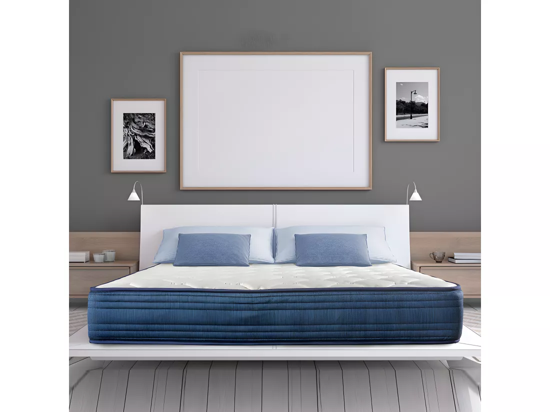 BELLECOUR LITERIE | Matelas QUINCONCES 180x200 cm | Ressorts ensachés