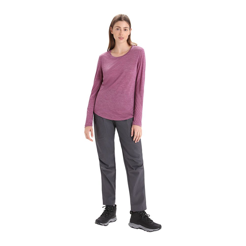 Icebreaker SPHERE II - Tee-shirt Femme go berry hthr