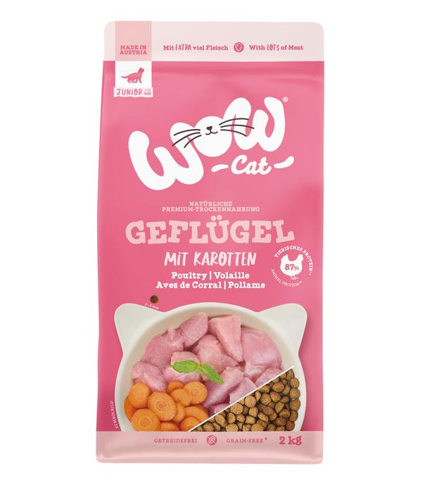 WOW® Cat Trockenfutter für Katzen, Junior,