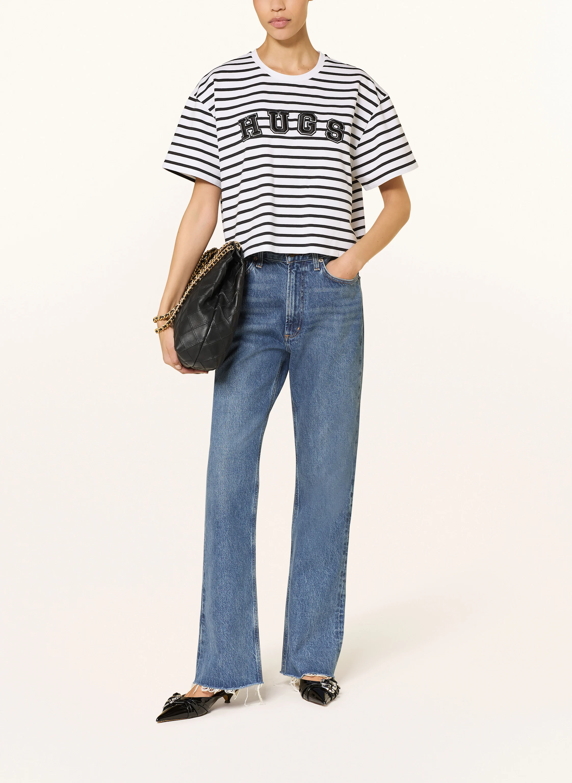 MRS & HUGS Cropped-Shirt