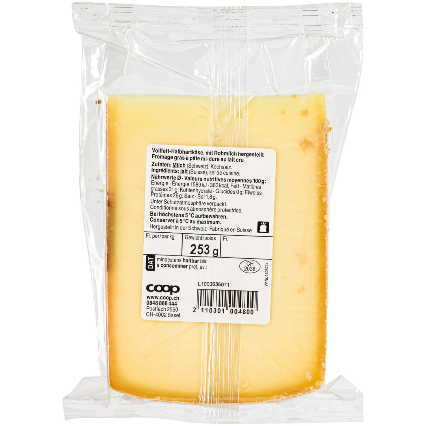 Tilsiter mittelreif ca. 250g