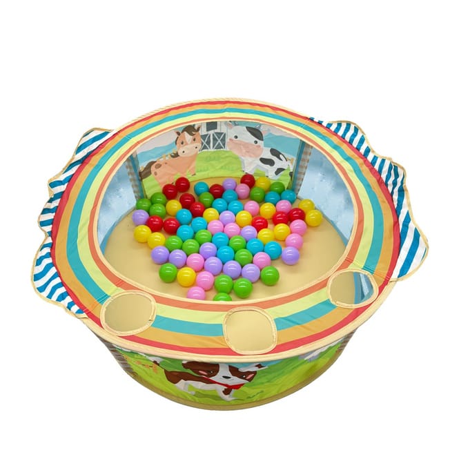 Besttoy - Bällebad - mit 25 Spielbällen
