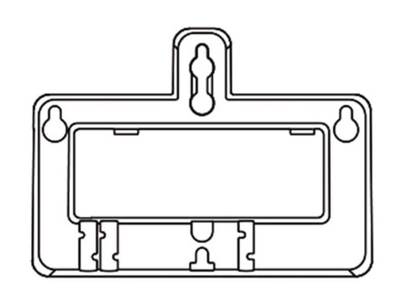 Yealink Telefon-Wandhalterung zu T52S/T53/T53W/T54W/T54S Yealink Telefon-Wandhalterung T5x Serie
