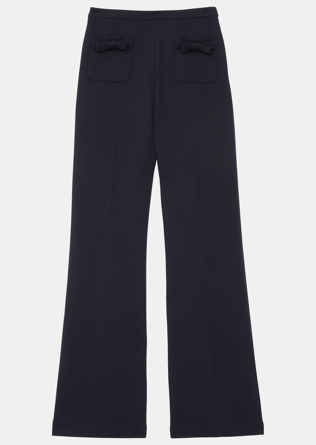 Pantalon Perlitableu nuit en toile double