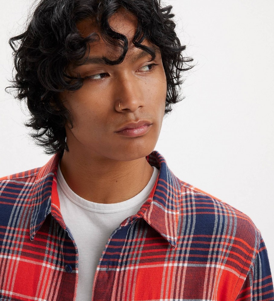 Sobretudo Levi's Jackson Worker, Vermelho