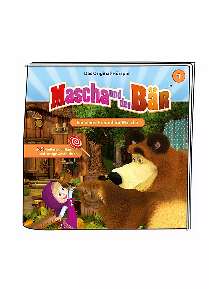 TONIES Hörfigur - Mascha und der Bär - Ein neuer Freund für Mascha keine Farbe