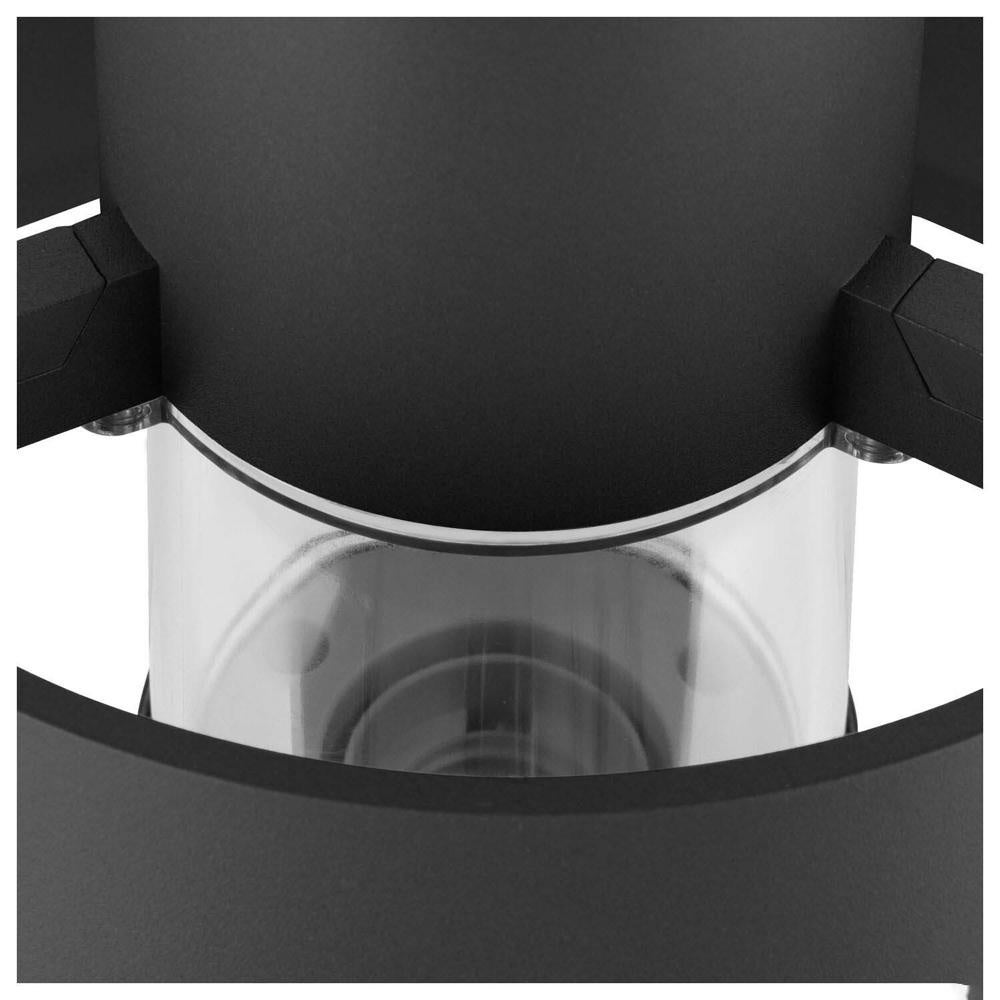 Photoni-padverlichting in zwart, 450 mm, 13 W, E27, IP65