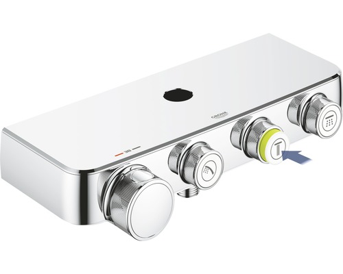 Douchekolom incl. thermostaat GROHE Euphoria SmartControl System 310 Duo chroom 26507000