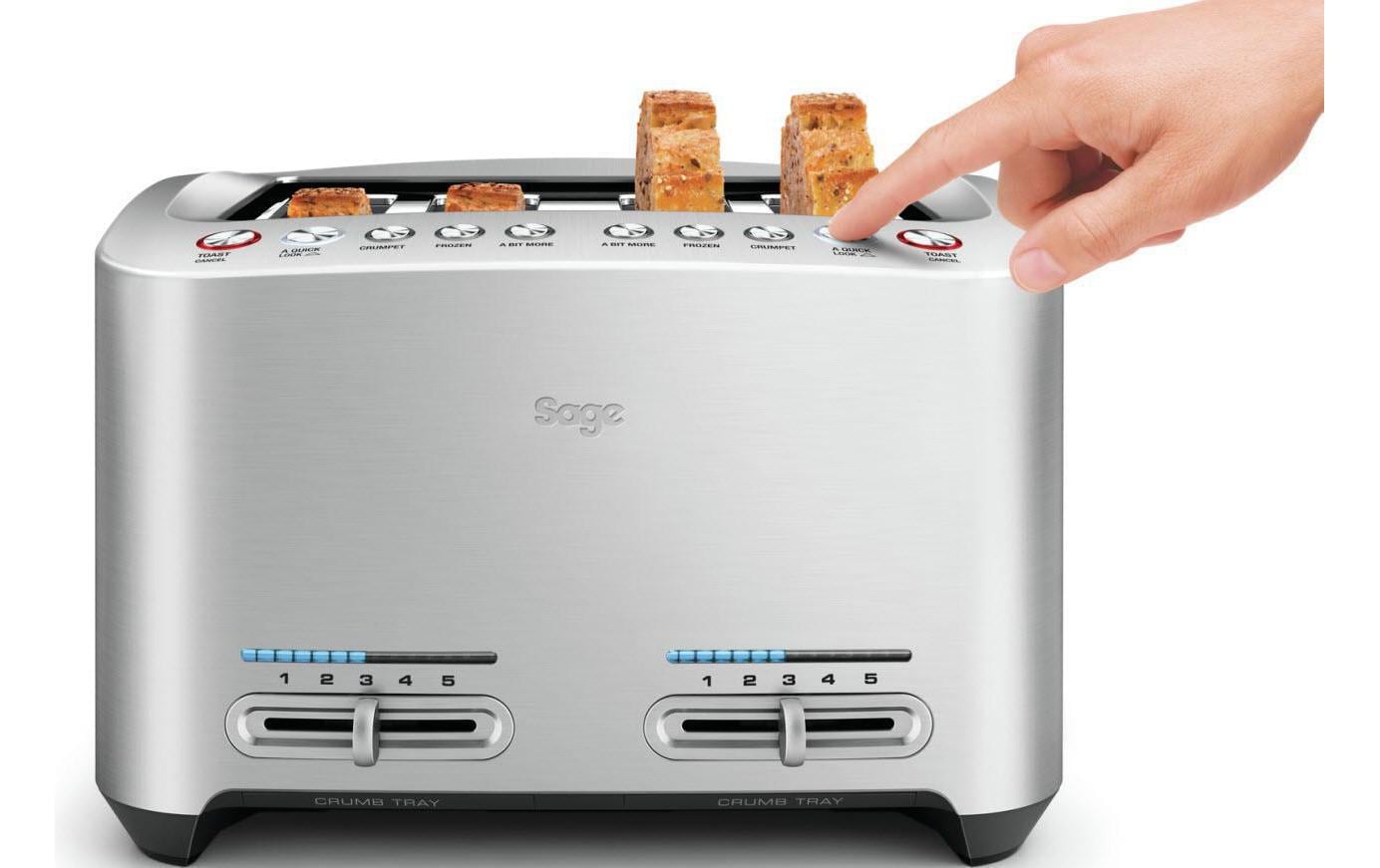 Toaster The Smart Toast Silber<br>Scheiben Toaster