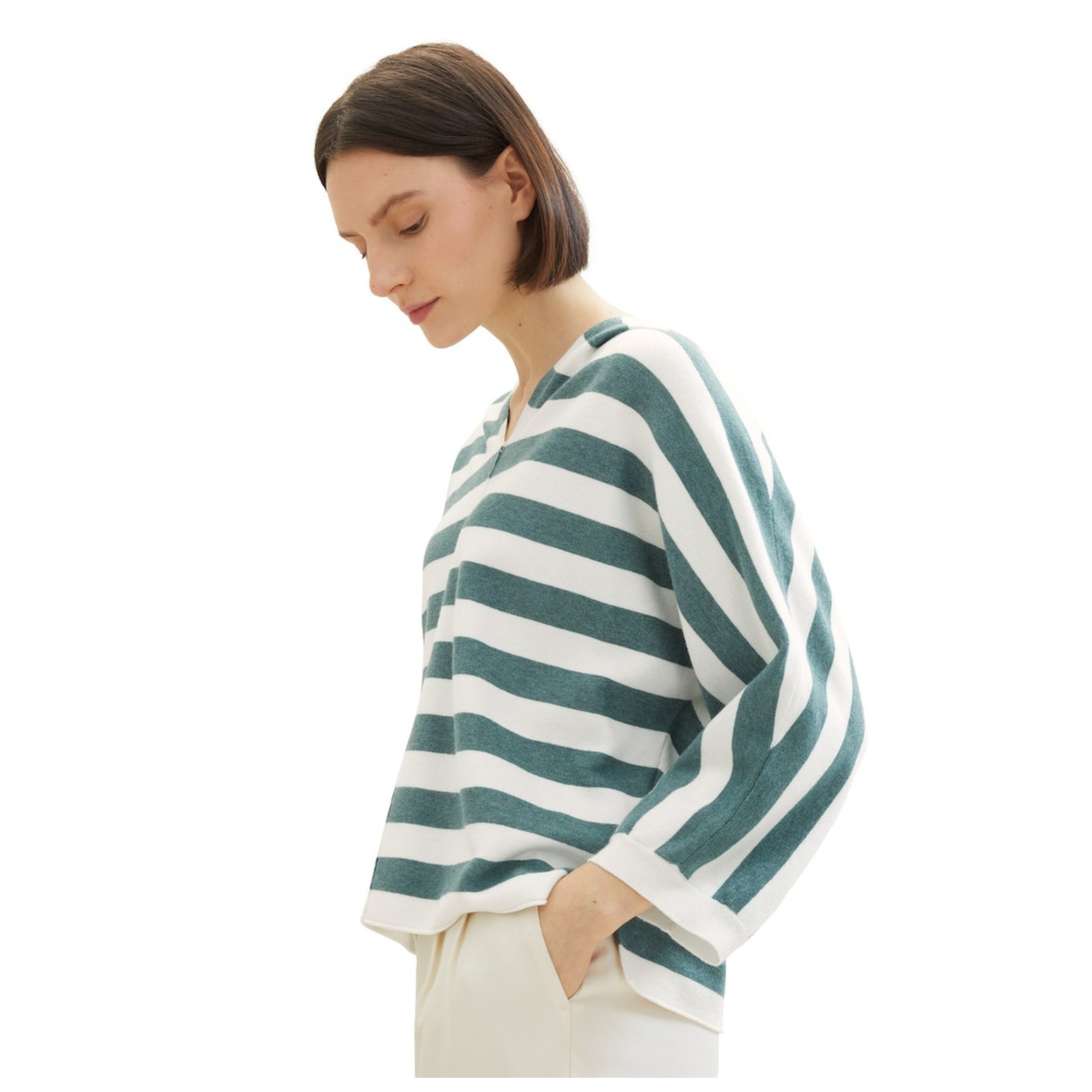 Tom Tailor Knit pullover with hood