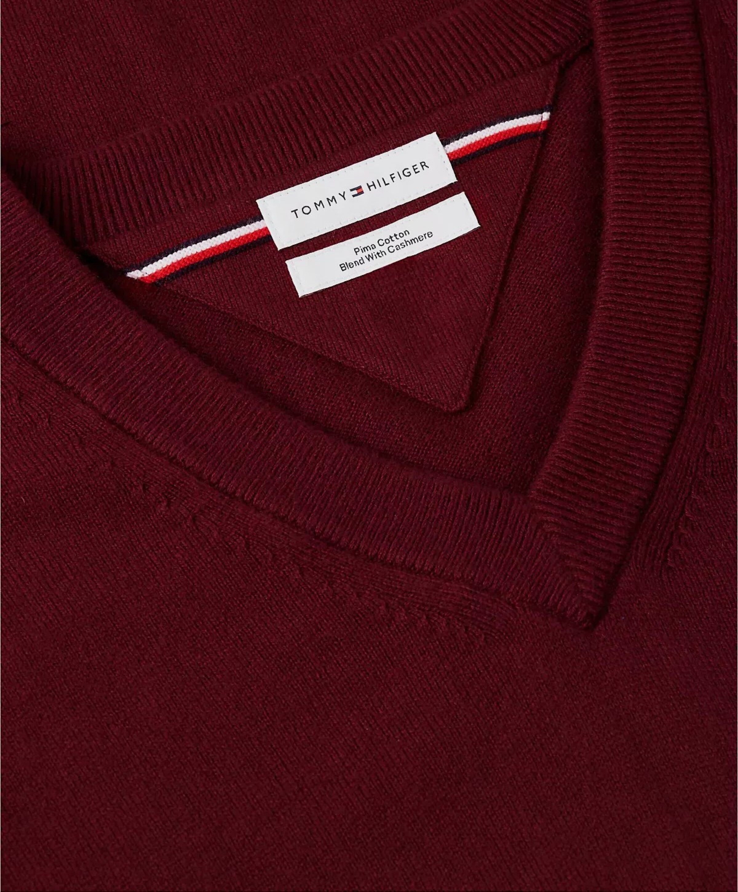 Tommy Hilfiger Heren trui bordeaux