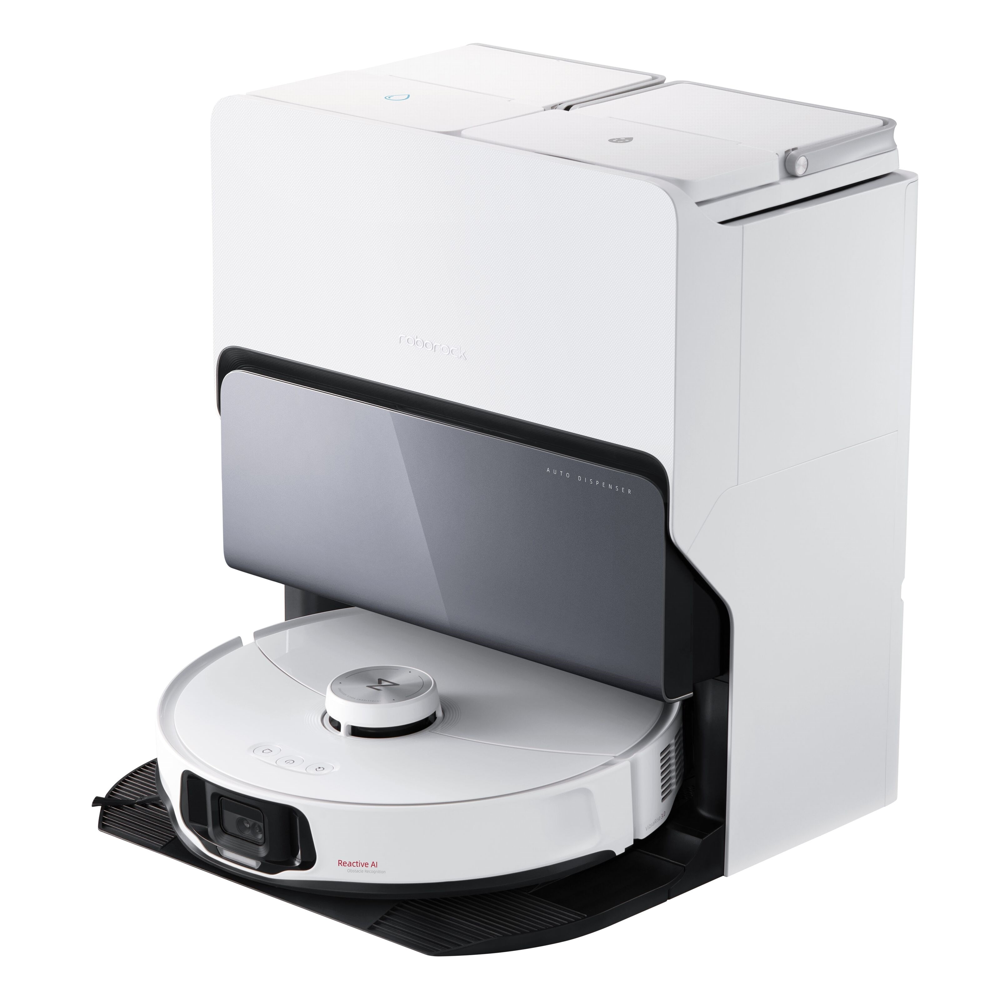Roborock S8 MaxV Ultra Helautomatisk robotstøvsuger Hvit