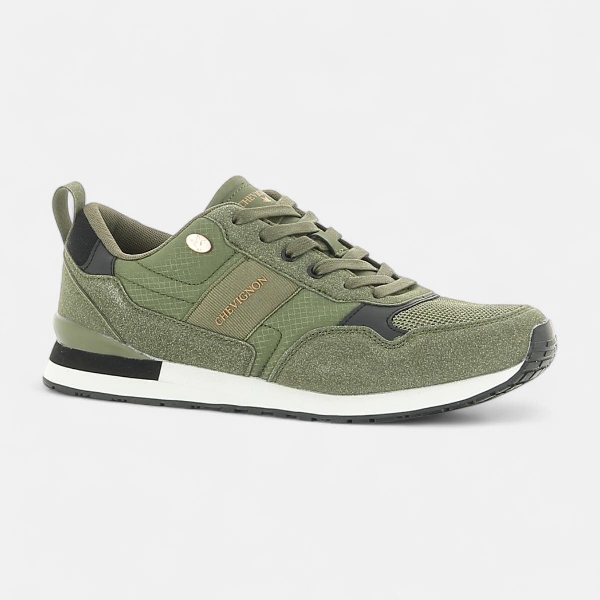 Baskets basses Homme kaki