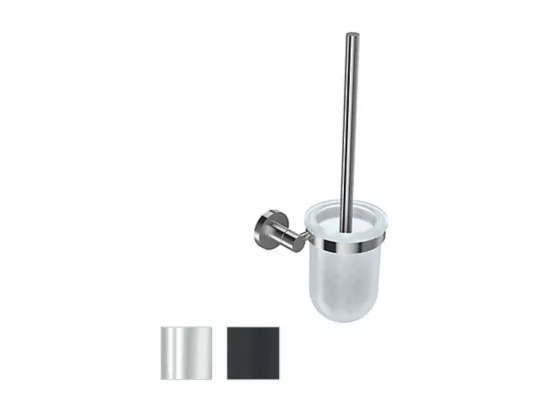 Porte-balai JACOB DELAFON - Collection Eo Classique Noir mat
