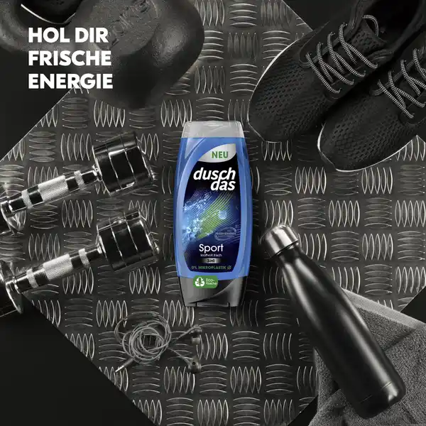 3-in-1 Duschgel & Shampoo Sport