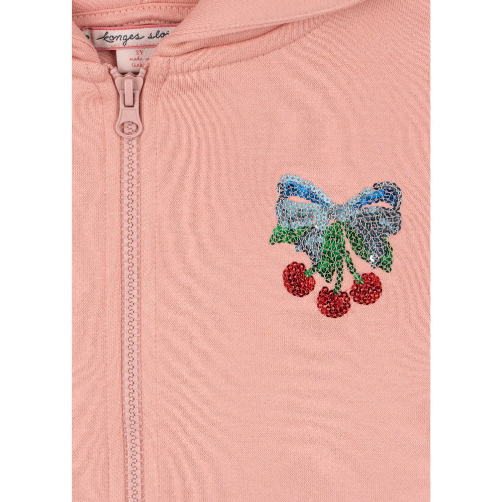 Køb Konges Sløjd Mellow Rose Lou Paliet Sweat Zip Hætte Ocs