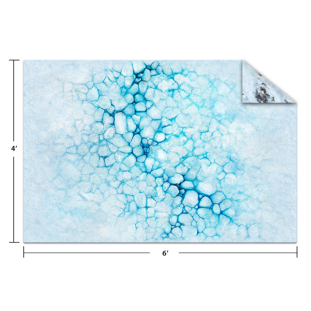 Tapis de jeu 180x120 cm - Ice Floe / Frozen Tundra