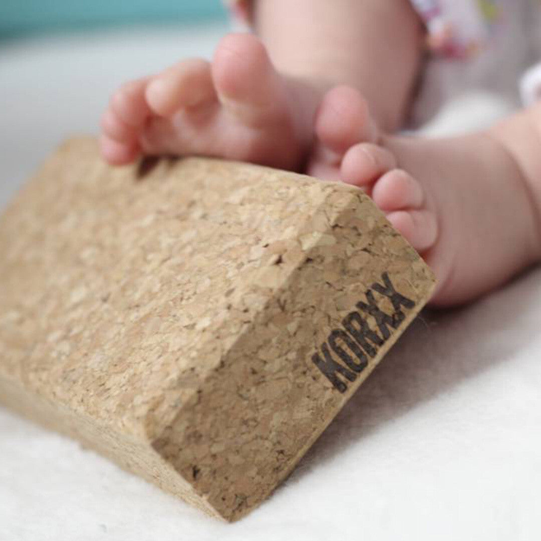 Korxx baby bouwblokken van kurk - 10 st