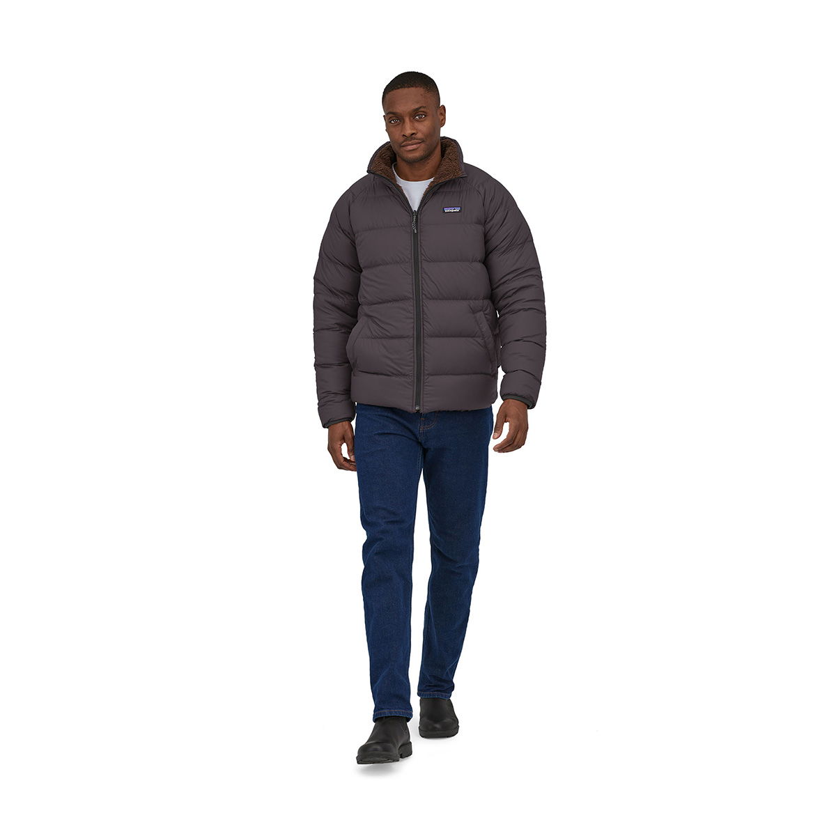 Patagonia Reversible Silent Down jakke, herre