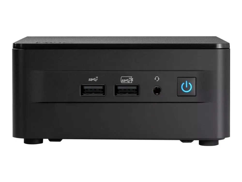 ASUS NUC 13 Pro Tall Kit RNUC13ANHI300000I - Barebone - mini PC 1 x Core i3 i3-1315U / op til 4.5 GHz - RAM 0 GB - UHD Graphics - IEEE 802.11ax (Wi-Fi 6E), Gigabit Ethernet, 2.5 Gigabit Ethernet, Bluetooth 5.3 - sort