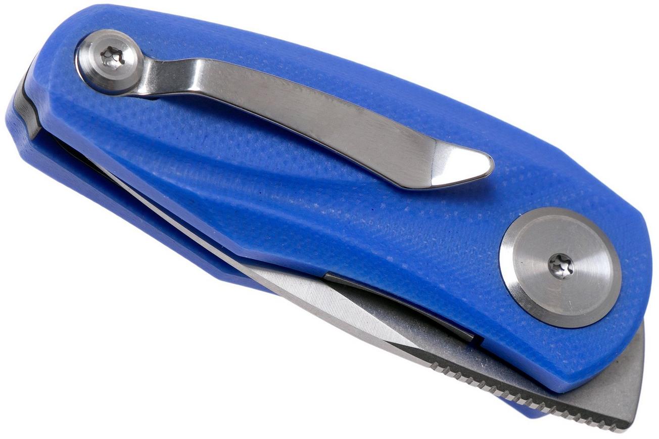 Bestech Tulip Blue G10 BG38D zakmes, Ostap Hel design