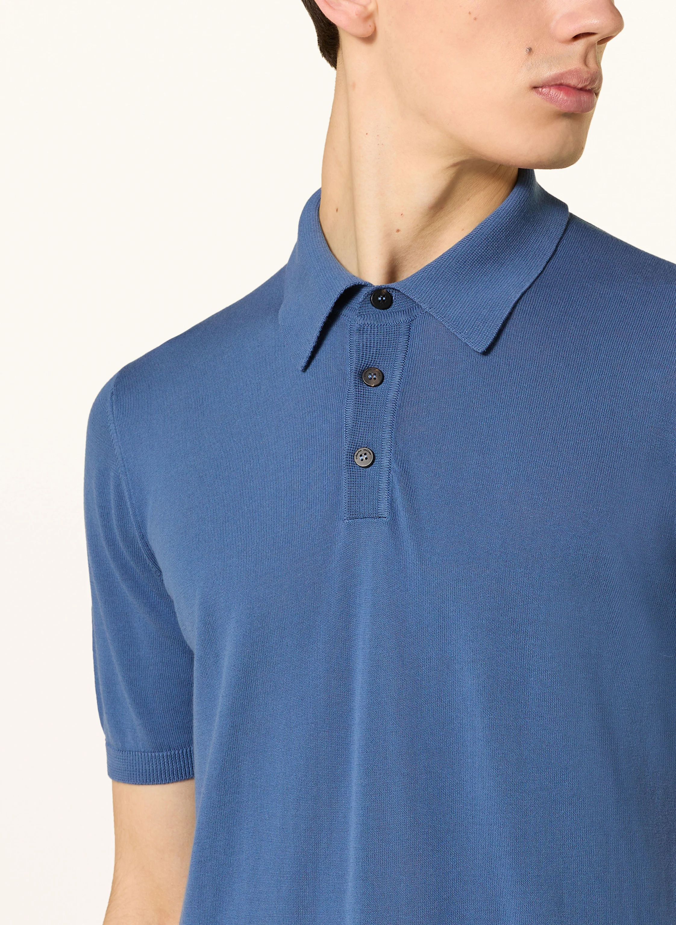 roberto collina Strick-Poloshirt