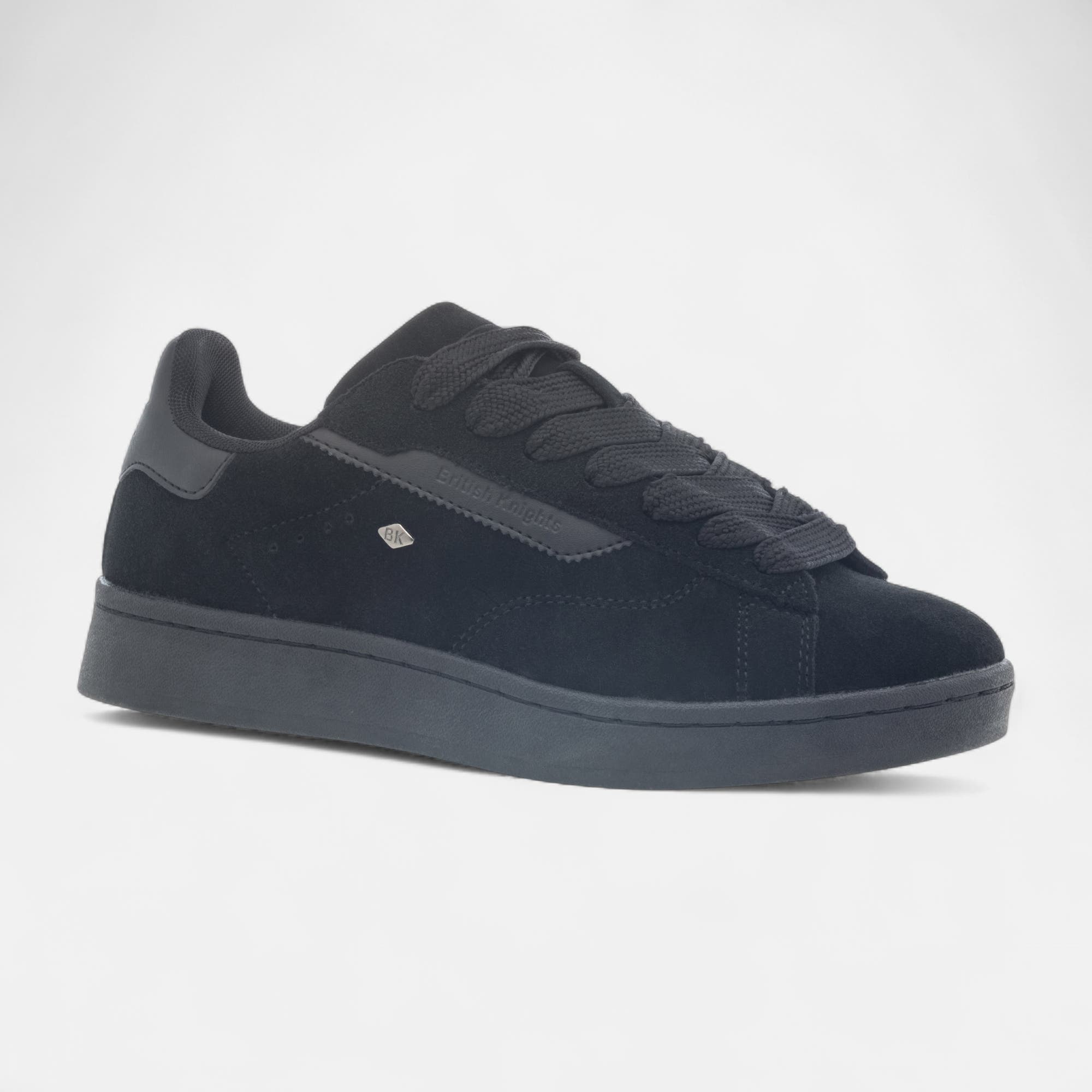 Sneakers Homme en cuir noir