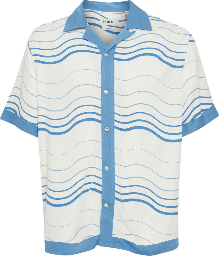 !Solid SDIbbs Shirt Off white