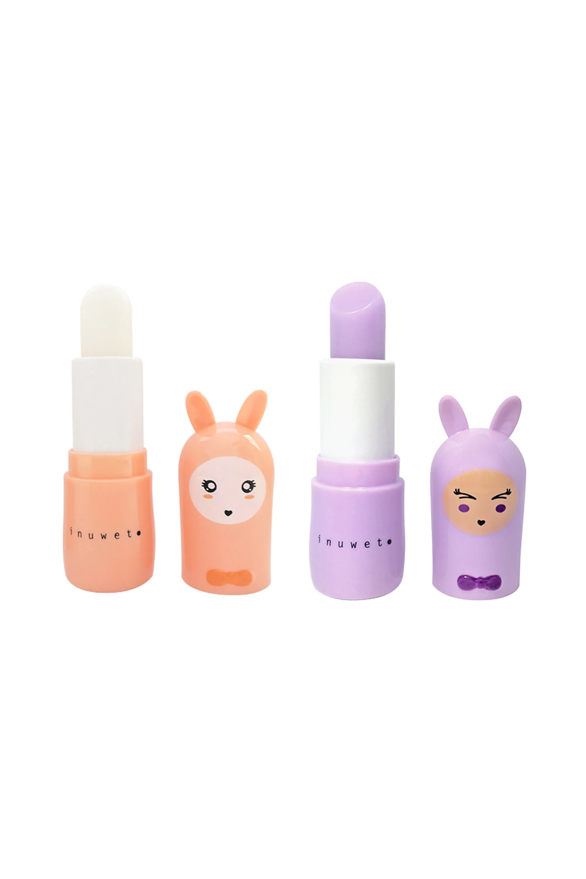 Inuwet (In Unicorn We Trust) Duo de baumes à lèvres guimauve & vanille-coco-7 g