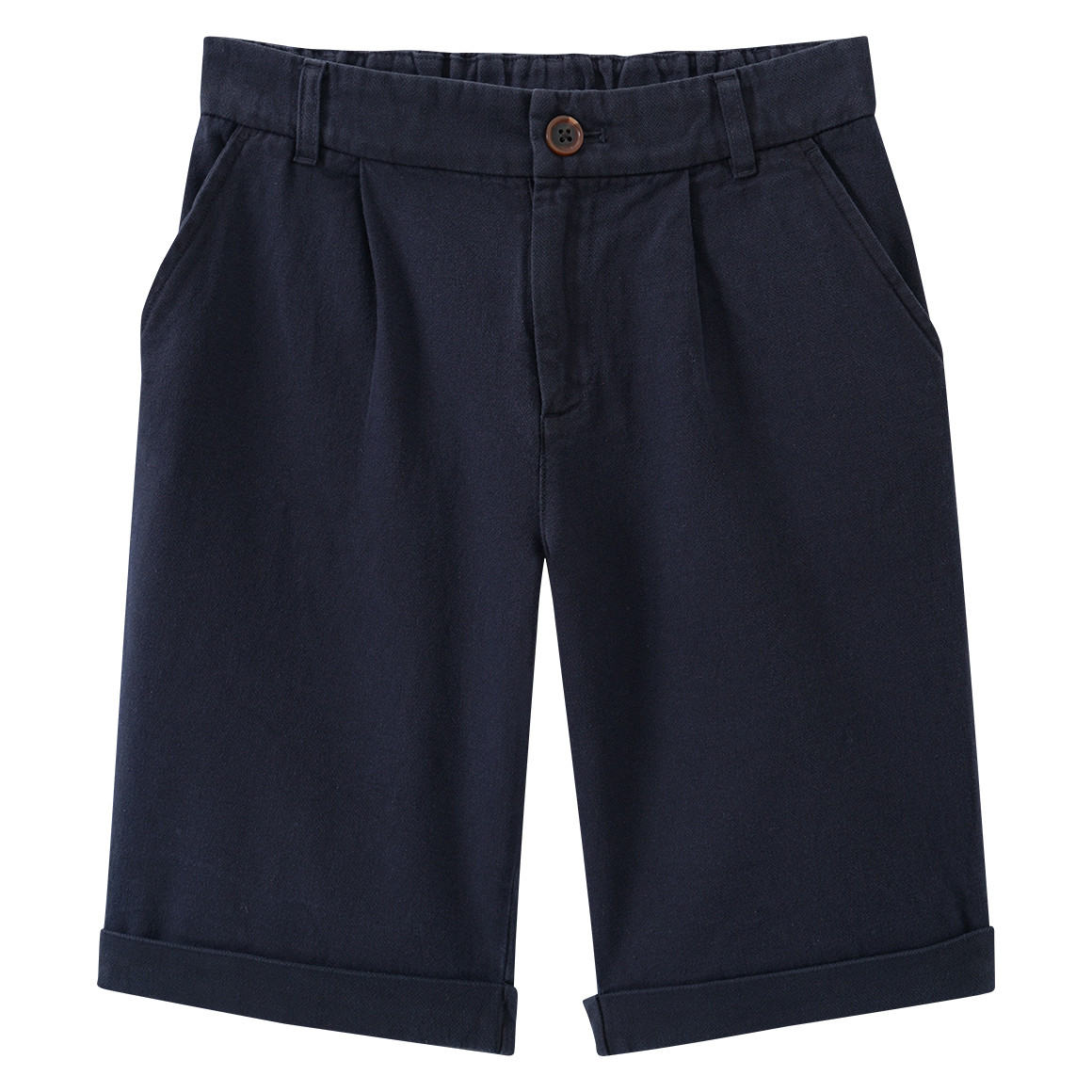 Yigga Jungen Shorts mit verstellbarem Bund dunkelblau