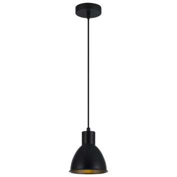 GAMMA hanglamp Lexi zwart 15xØ14,5 cm