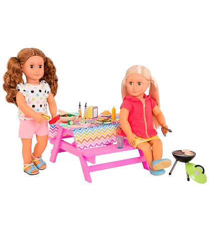 Our Generation Picnicbord m. Tilbeh?r