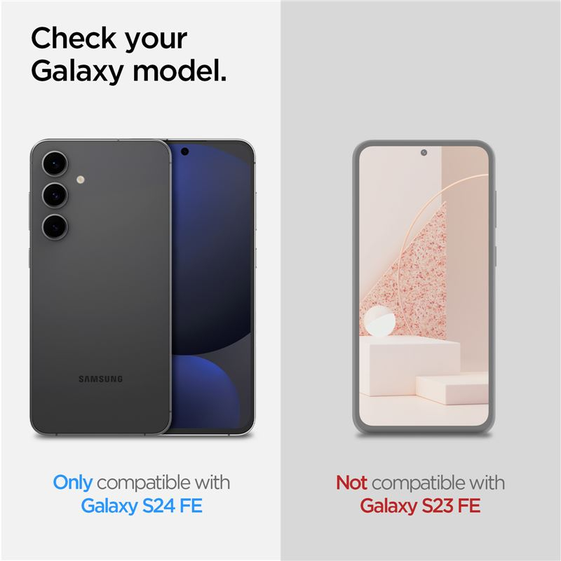 (2er Set) Samsung Galaxy A56 / S24 FE Glass Tr EZ Fit HD Panzer Glas Case Friendly   Montagerahmen (AGL08729)