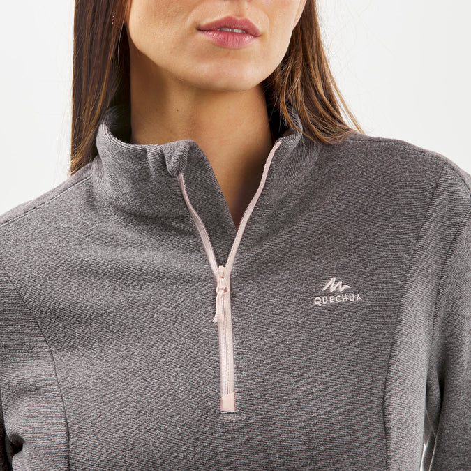 Decathlon Quechua - Casaco de lã polar para caminhadas Quechua feminino MH100
