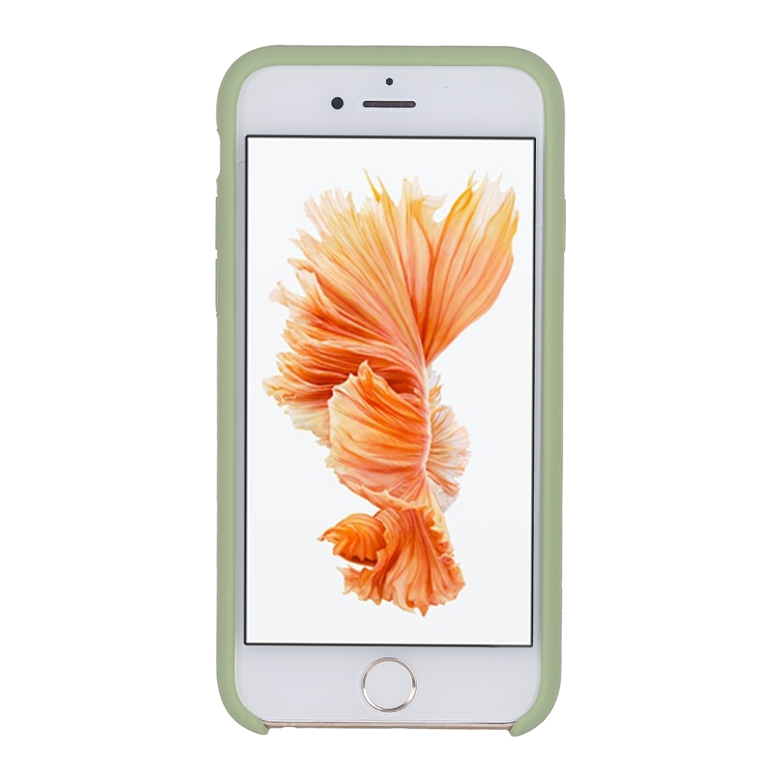 iPhone SE (2022/2020) / 8 / 7 Silikon Case Hülle - Grün
