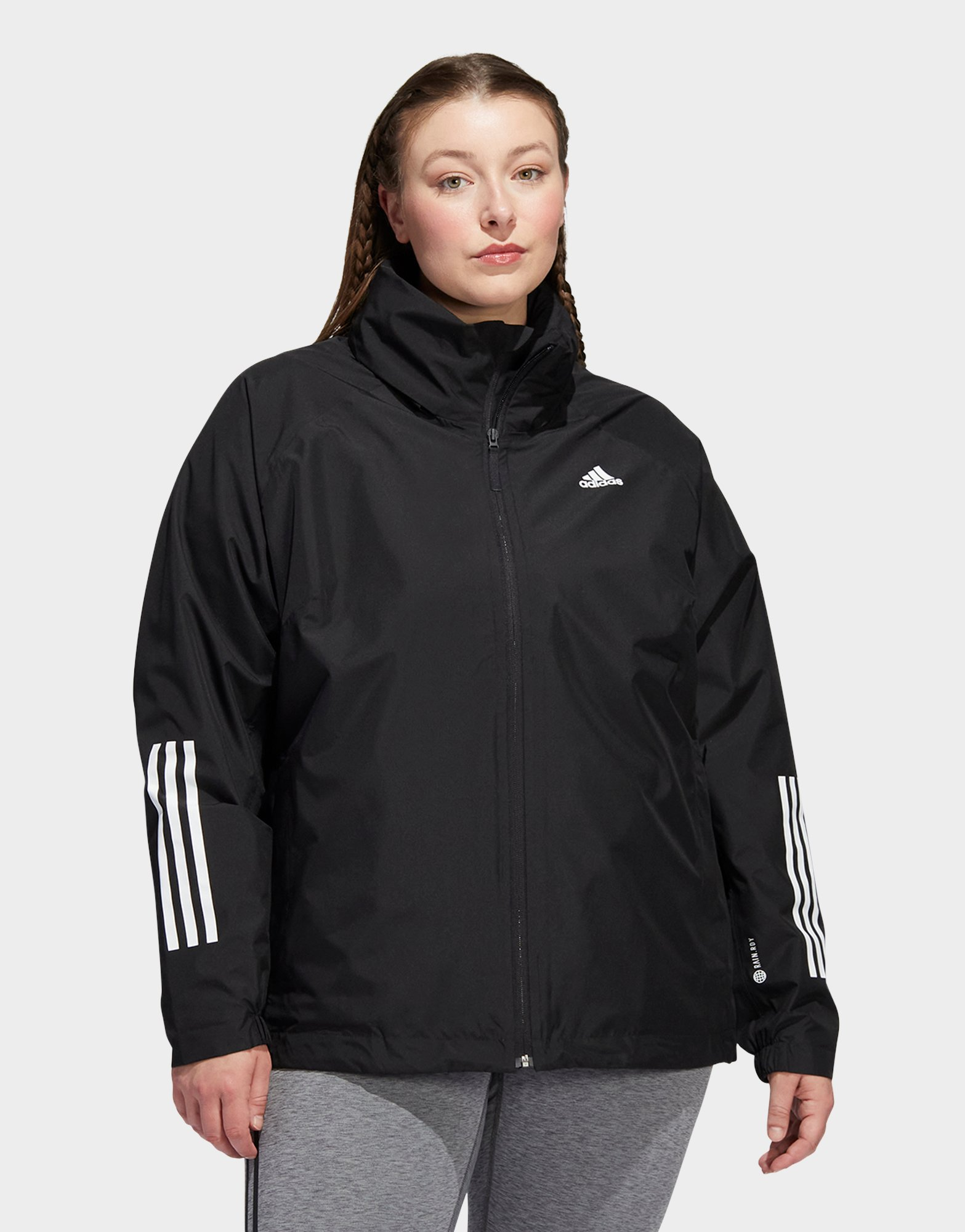 adidas Veste BSC 3-Stripes RAIN.RDY (Grandes tailles)