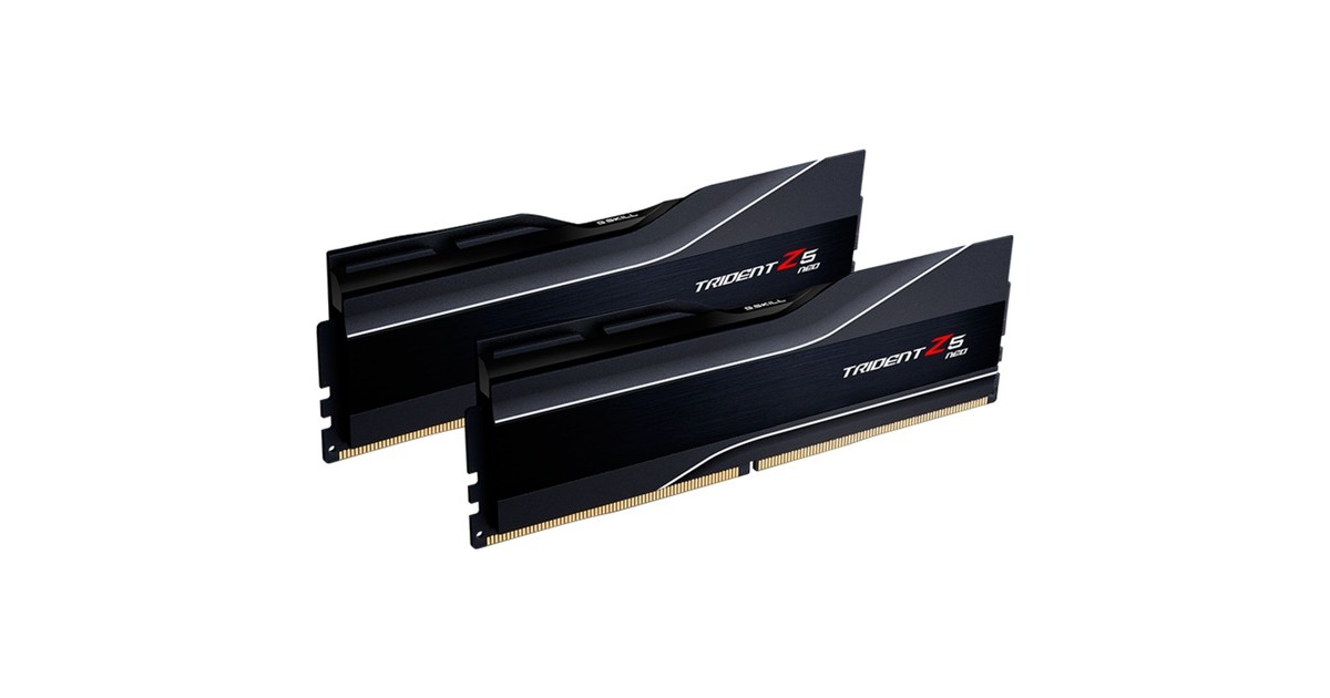 G.Skill32 GB DDR5-6000 Kit werkgeheugen  (Zwart, F5-6000J3238F16GX2-TZ5N, Trident Z NEO, AMD EXPO)