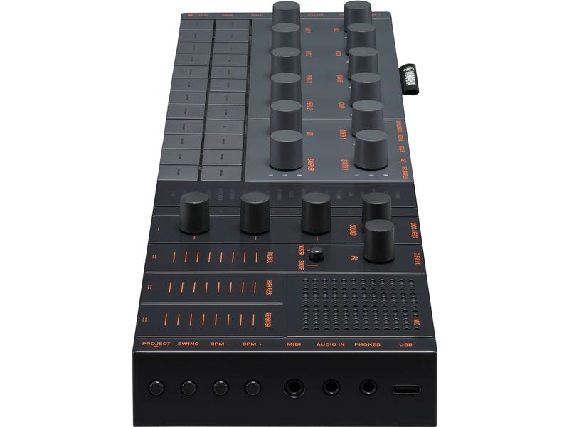 Yamaha Production Center SEQTRAK Schwarz Drum-Machine, Synthesizer, Sampler, Sequenzer, MIDI- und USB-Audio-Interface