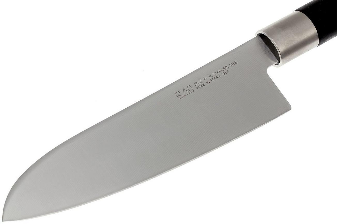 Kai Wasabi Black santoku 16.5cm 6716S