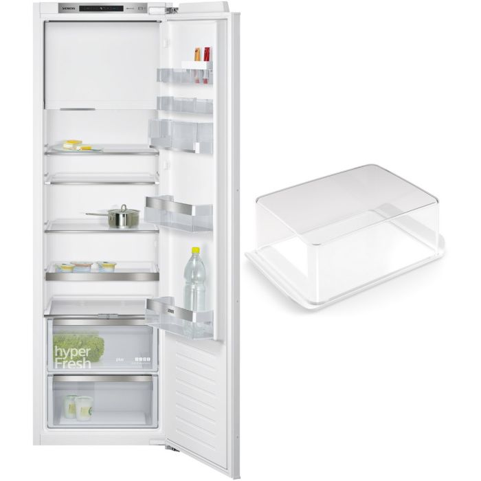 Siemens Set Einbau-Kühlschrank + Butterdose MK178KLF5N