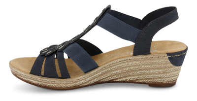 Rieker Sandal Blå 62436-14