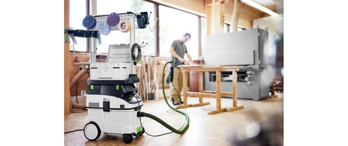 Nass-/Trockensauger CLEANTEC CTL 36 EI<br>Kompaktes Absaugmobil