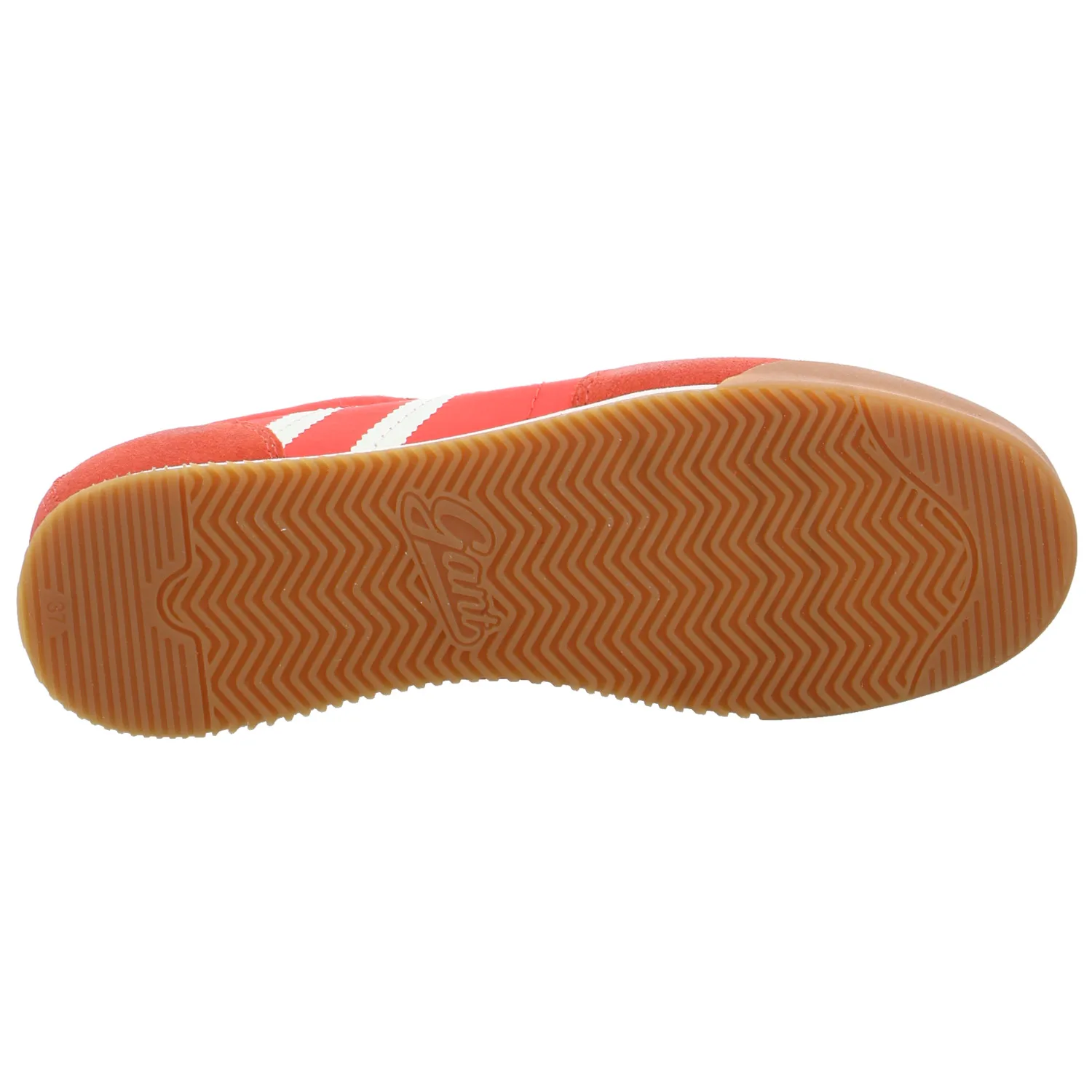 GANT Sneaker Rot Leder  mit Wechselfussbett